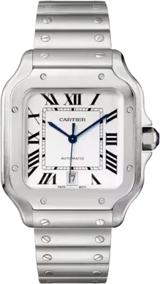 Cartier Santos De Cartier White Dial